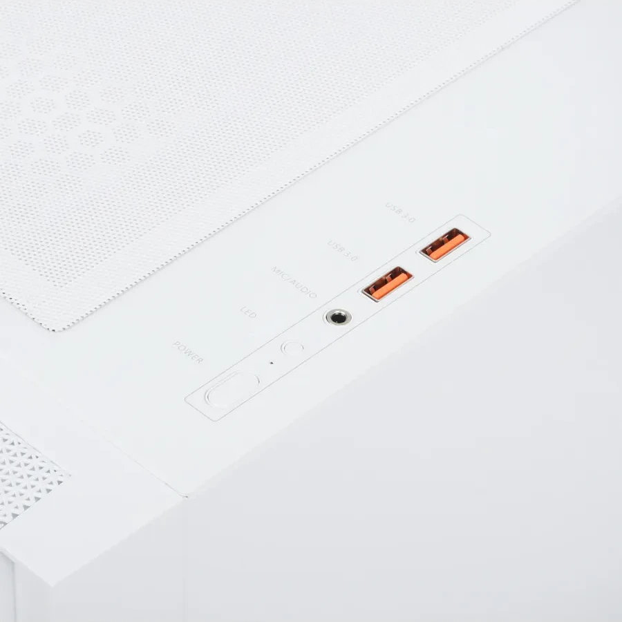 Корпус PCCooler C3D510 WH EATX/ATX/mATX/ITX USB3.0, 2xUSB2.0 White — 4