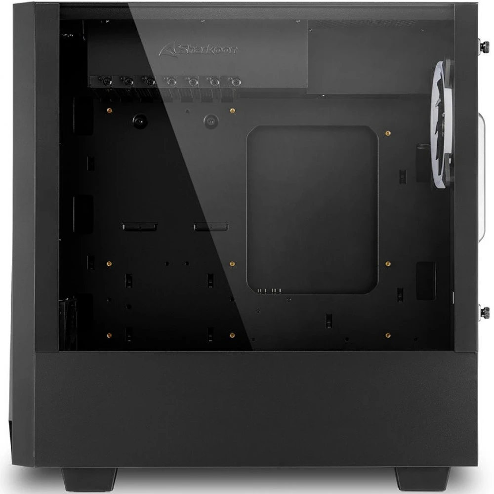 Корпус Sharkoon REV100, Midi Tower, ATX, m-ATX, Black, 2x3.5"/3x2.5", 2xUSB3.0 — 4