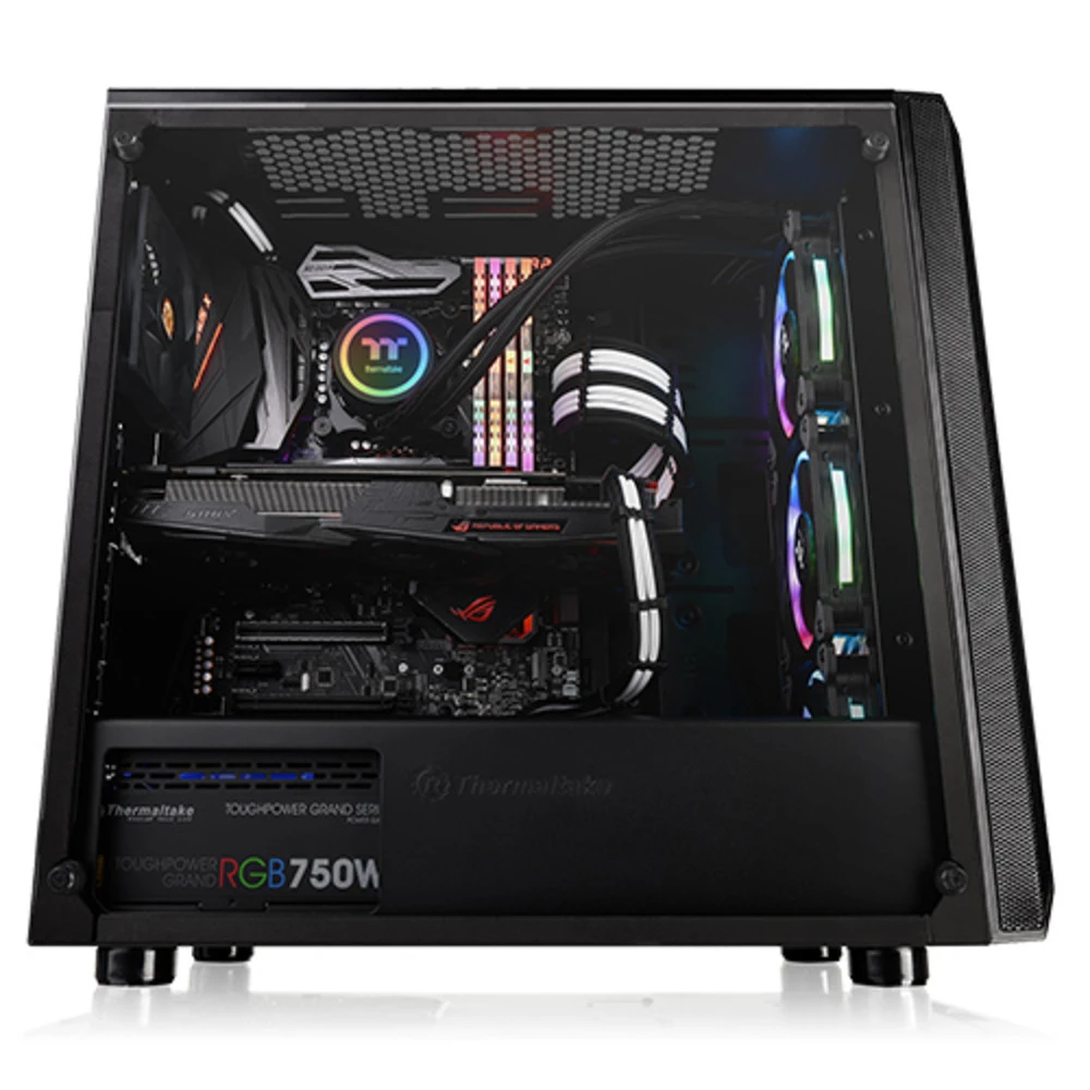 Корпус Thermaltake Versa J23 TG, Black — 3
