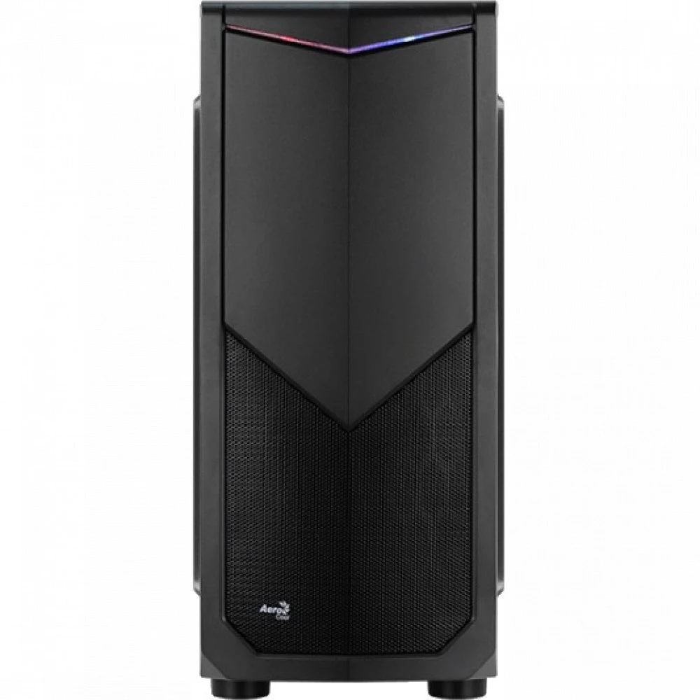 Компьютерный корпус Aerocool Tomahawk-S-BK-v2, ATX/Micro ATX, USB 2.0, чёрный — 5