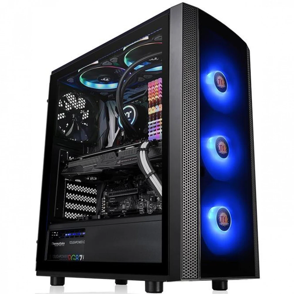 Корпус Thermaltake Versa J25 TG RGB, Black