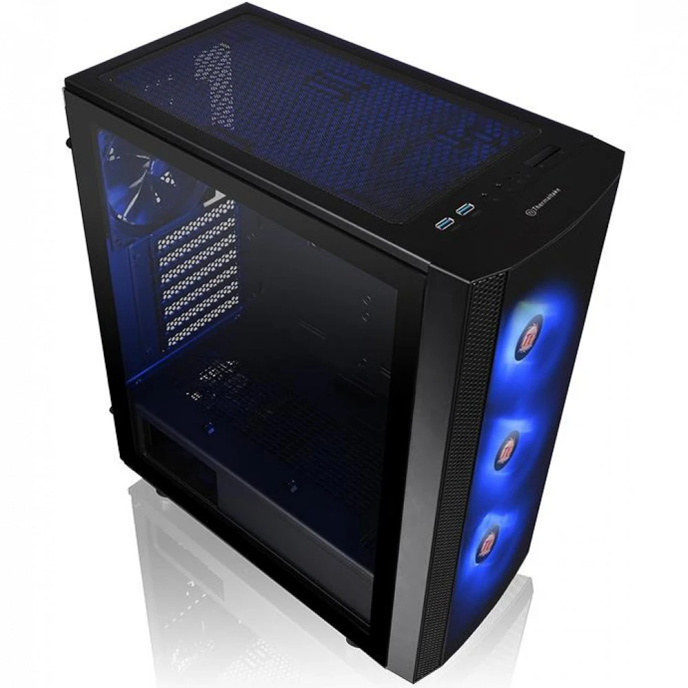 Корпус Thermaltake Versa J25 TG RGB, Black — 2