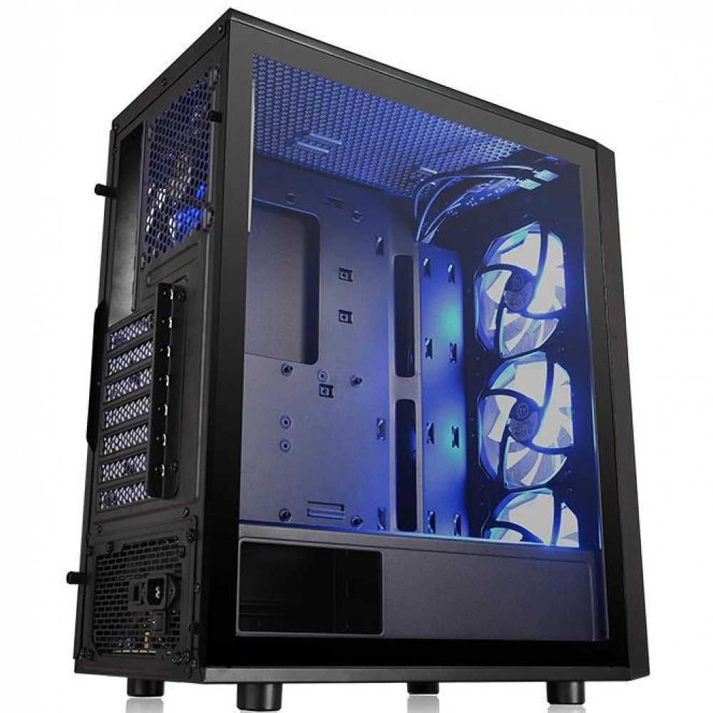 Корпус Thermaltake Versa J25 TG RGB, Black — 5
