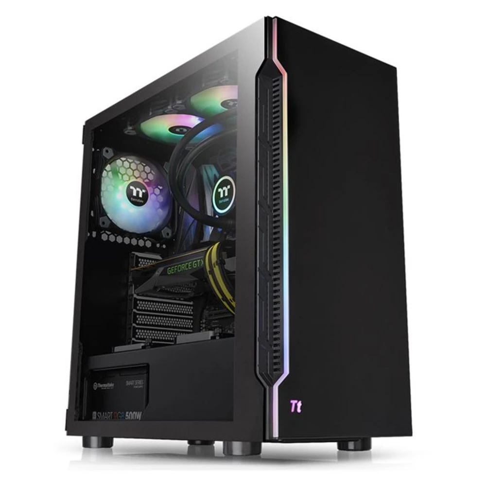 Корпус Thermaltake H200 TG RGB, Black