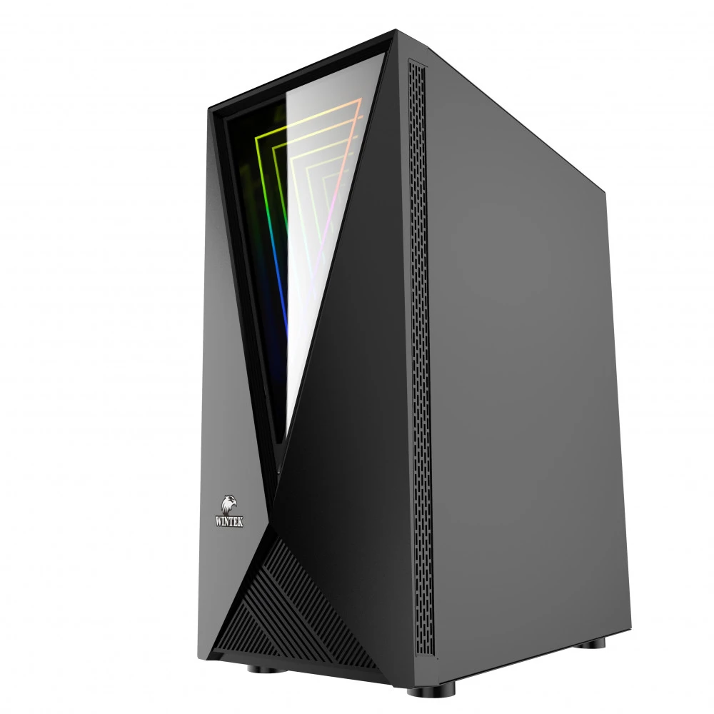 Корпус Wintek Space JX188-5 TG, Black — 3