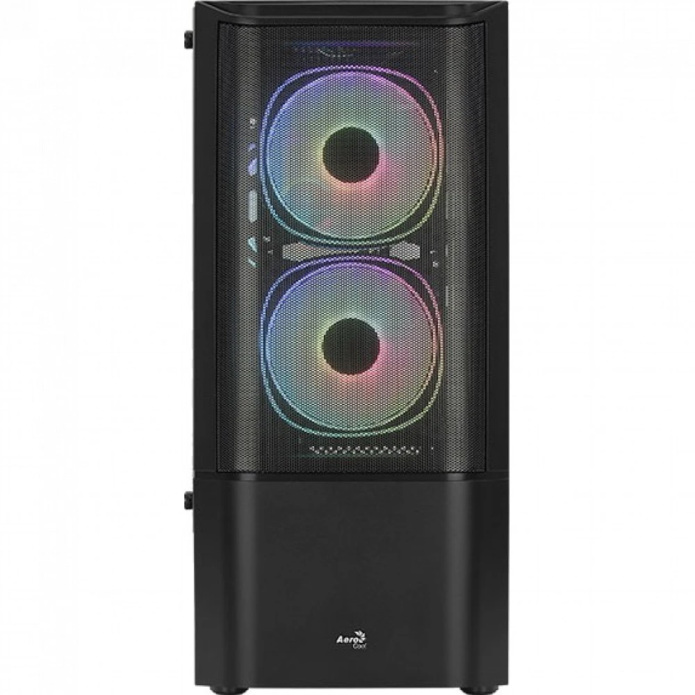 Корпус AeroCool Quantum Mesh-G-BK-v3, Black — 2