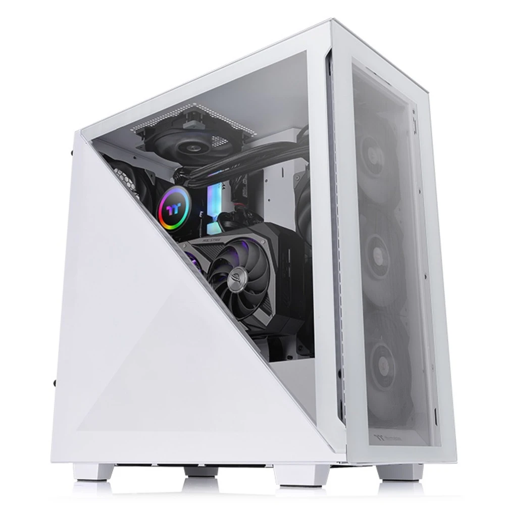 Корпус Thermaltake Divider 300 TG Snow, White
