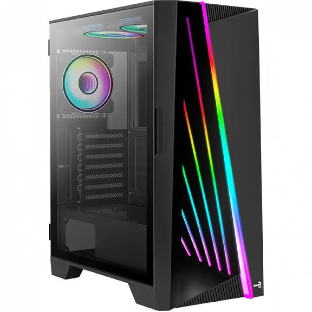 Корпус Aerocool Mirage-G-BK-v2 ATX, ARGB — 2