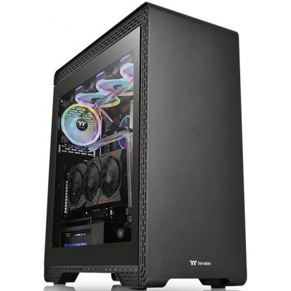 Корпус Thermaltake S500 TG, Black