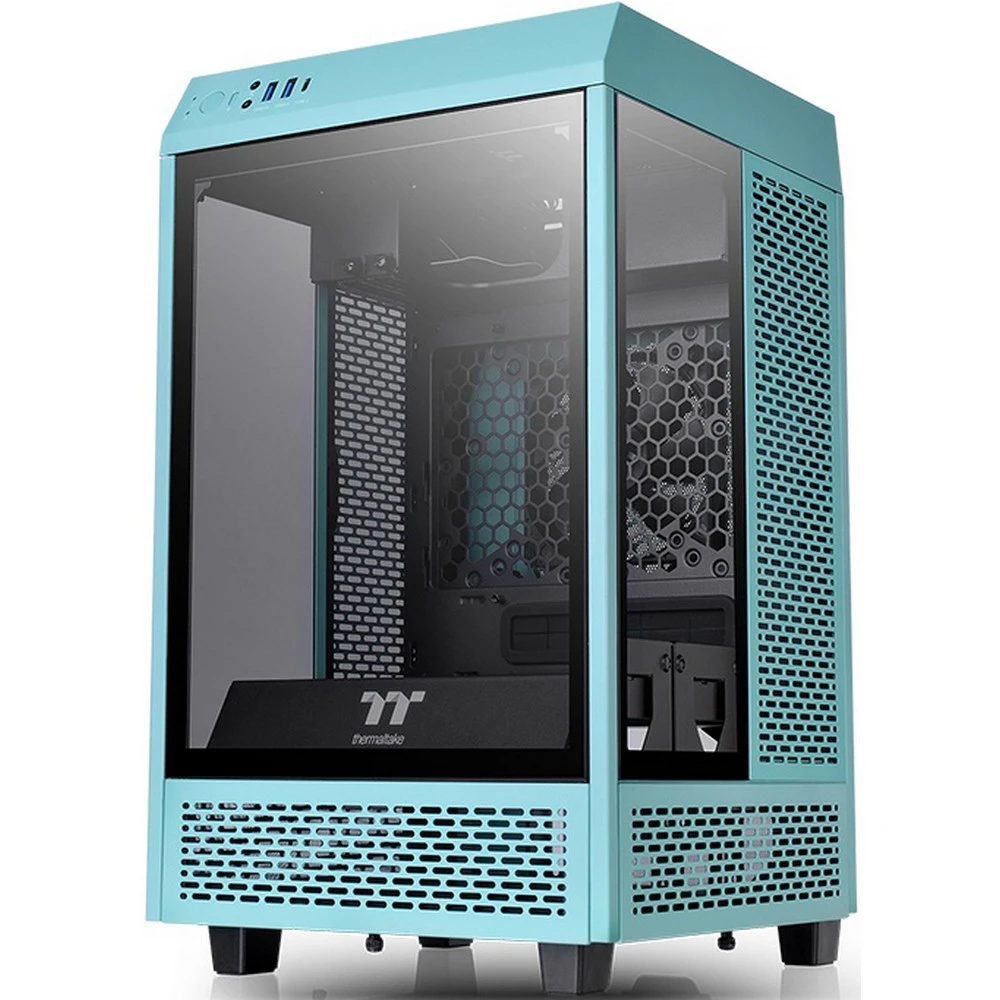 Корпус Thermaltake The Tower 100, Turquoise — 3