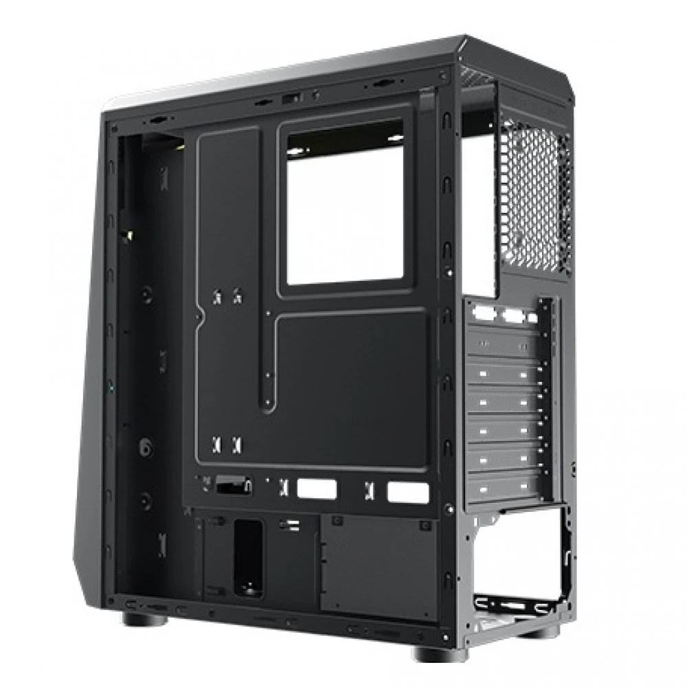 Корпус Wintek Crystal D533-B TG, Black — 4