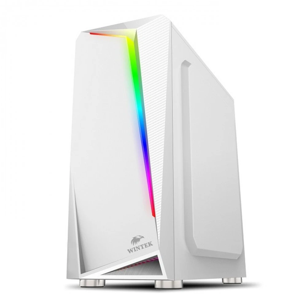 Корпус Wintek Crystal D533-W TG, White — 2