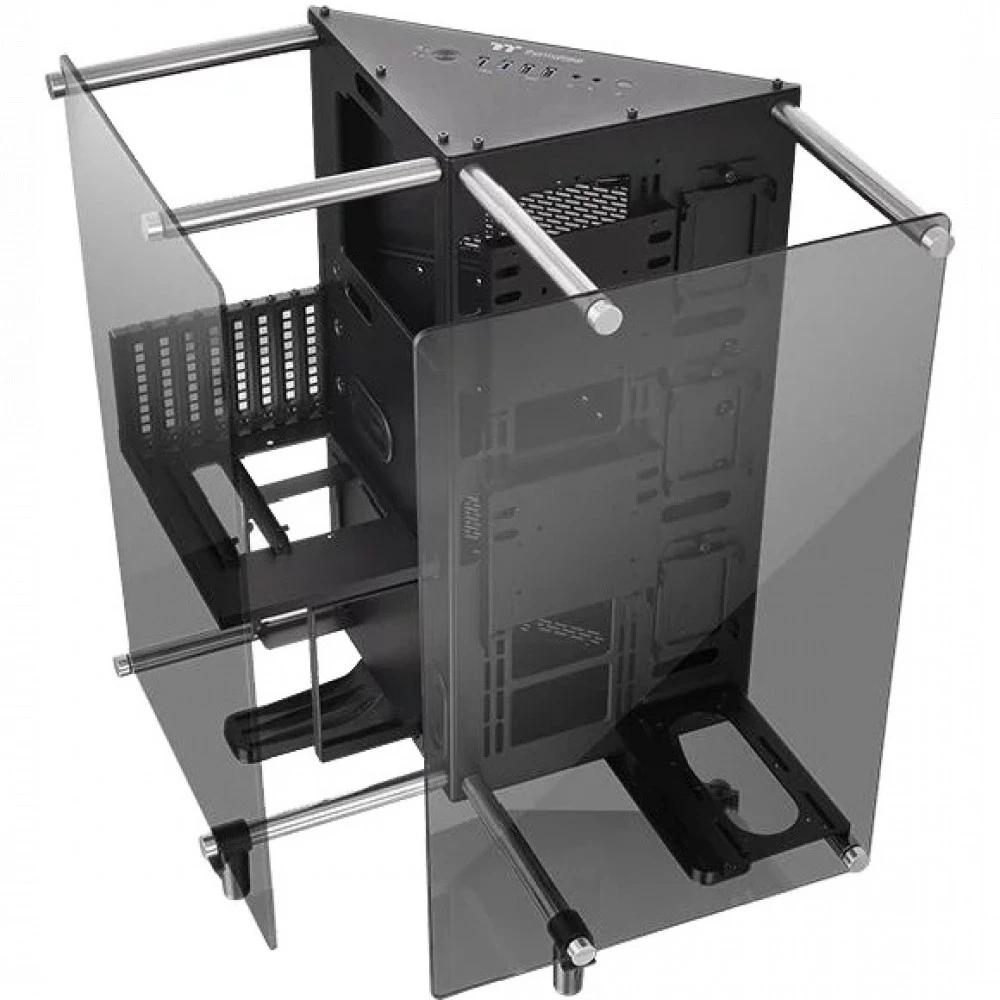 Корпус Thermaltake Core P90 TG Edition, Black — 2