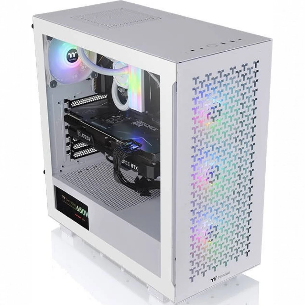 Корпус Thermaltake V350 TG ARGB Air, Snow Edition — 3
