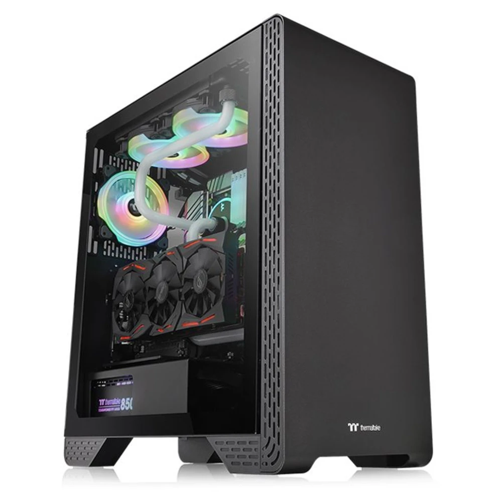 Корпус Thermaltake S300 TG, Black