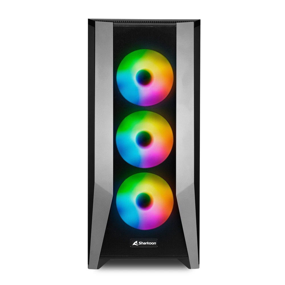 Корпус Sharkoon TG7M RGB, Black — 2