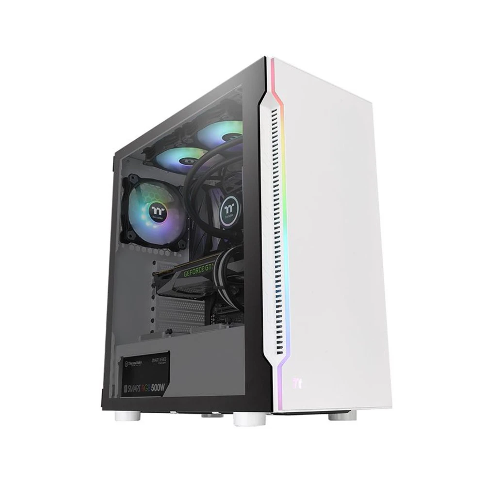 Корпус Thermaltake H200 TG RGB Snow Edition, White