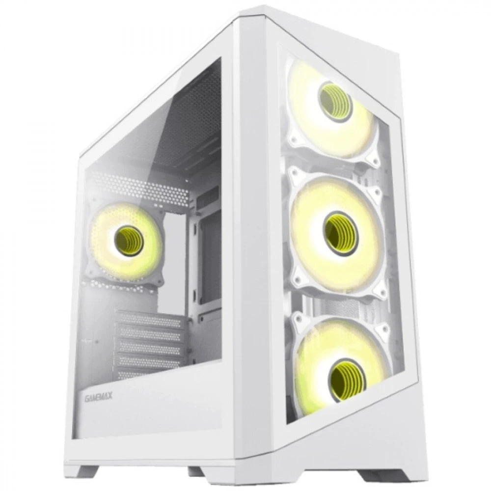 Корпус GameMax Destroyer TGW, White