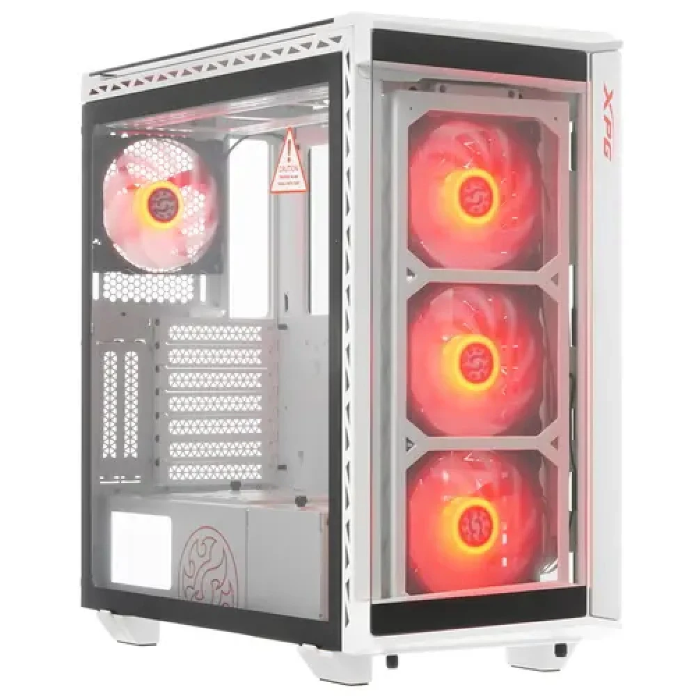 Корпус XPG Battlecruiser, Mid Tower, E-ATX/ATX, 4x12см ARGB, черный — 2