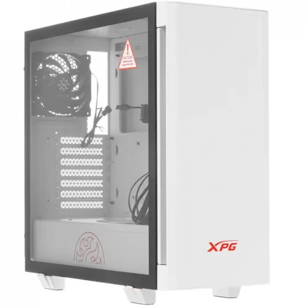 Корпус XPG Invader, 2x12см, белый