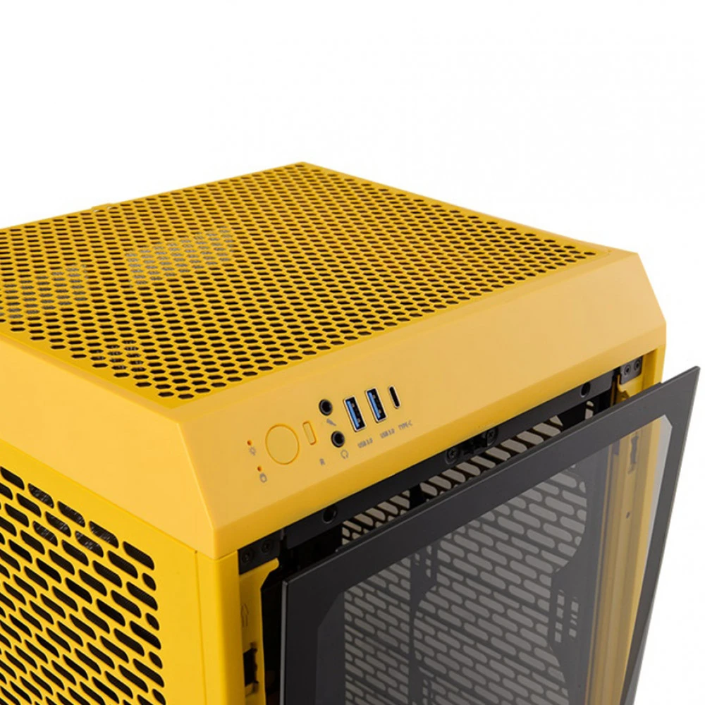 Корпус Thermaltake The Tower 200 Bumblebee, Yellow — 3
