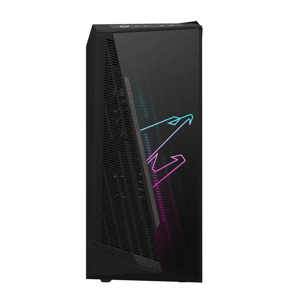 Корпус Gigabyte AORUS C450 GLASS ATX, RGB, чёрный — 4