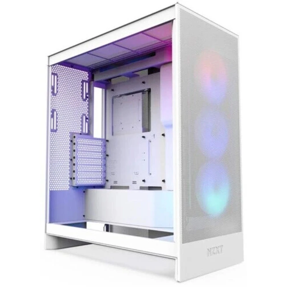 Корпус NZXT H7 Flow RGB 2024, White