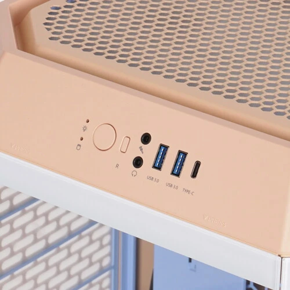 Корпус Thermaltake The Tower 300 Peach Fuzz Edition, Peach — 3