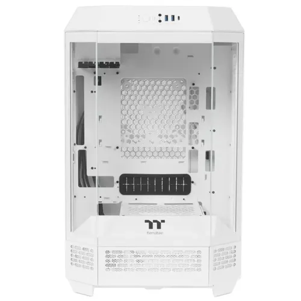 Корпус Thermaltake The Tower 300 Snow Edition, White — 2