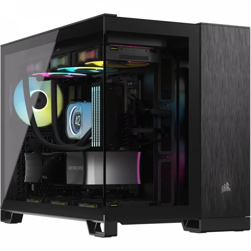 Корпус Corsair 2500X, Black - Obsidian Aluminum