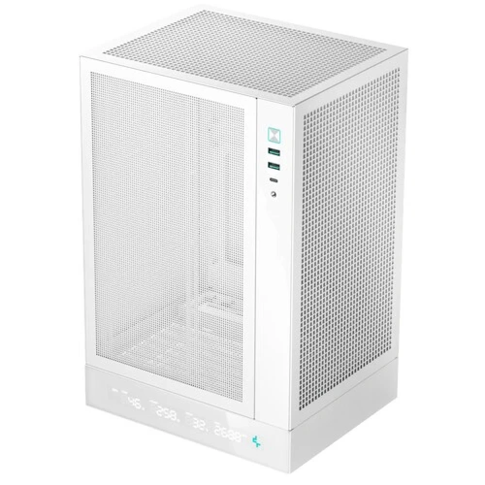 Корпус DeepCool CH170 Digital WH, White