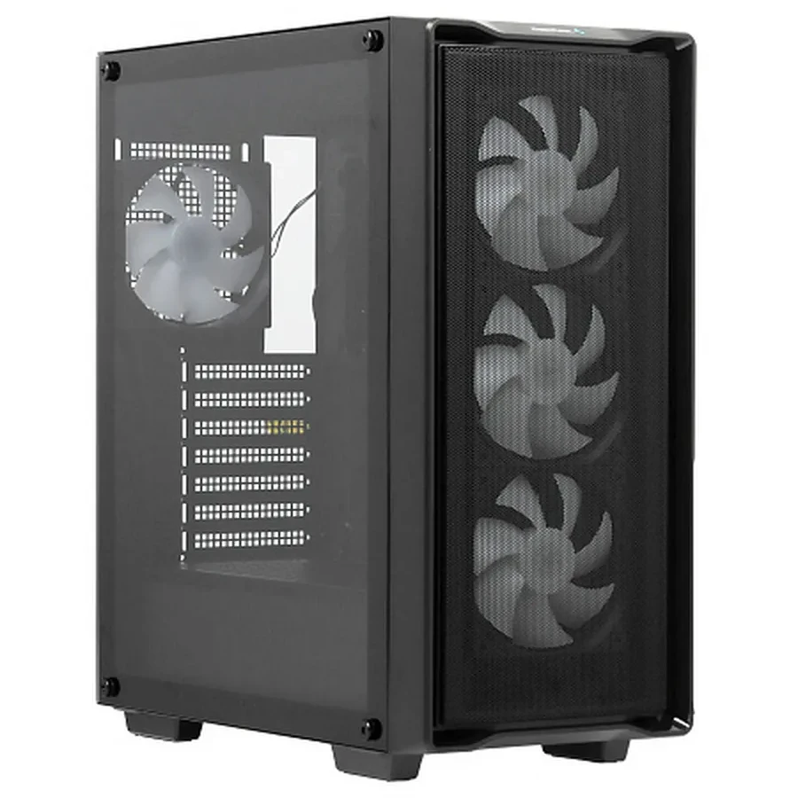 Корпус Deepcool CC560 MESH V2, ATX/mATX/Mini-ITX, чёрный