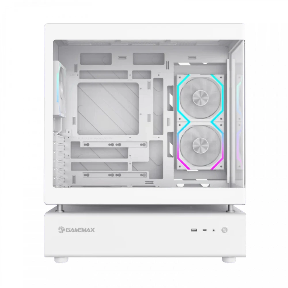 Корпус GameMax N80 WH, White — 4