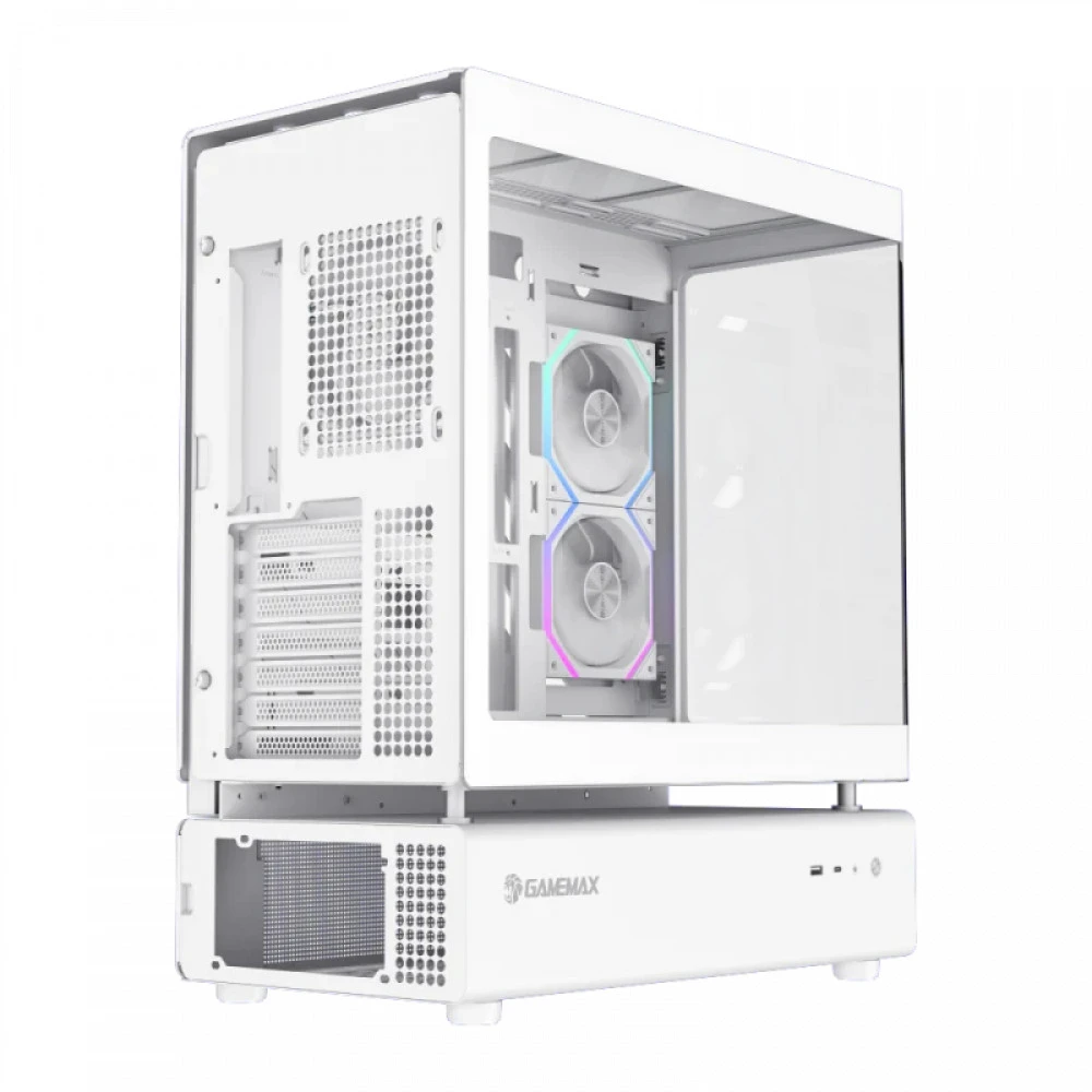 Корпус GameMax N80 WH, White — 5