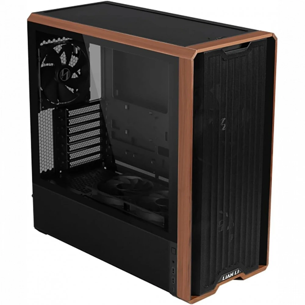 Корпус Lian Li Lancool 217 Black, ATX/mATX/ITX, 2xUSB3.0, Type-C — 4
