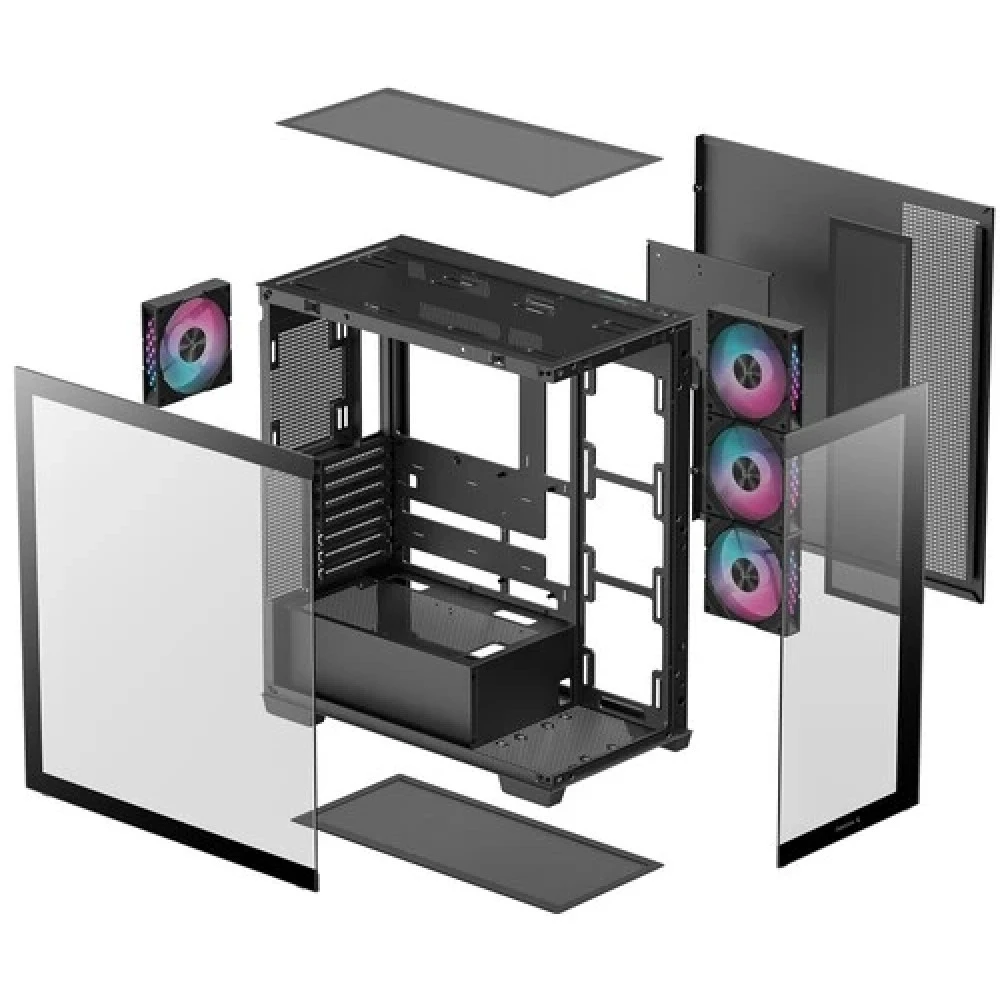Корпус DeepCool CG580 4F, Black — 5