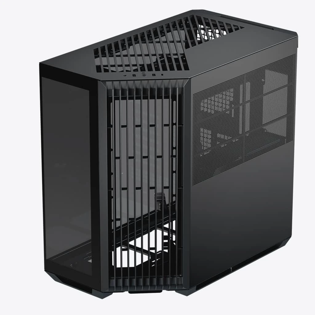 Корпус Aerocool APNX V1, ATX/Micro ATX, USB Type-C, чёрный — 2