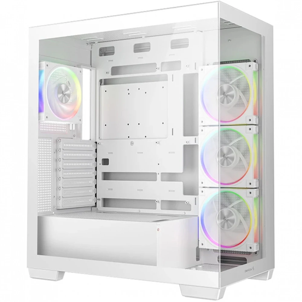Корпус Deepcool CG580 4F V2 WH ATX белый — 2
