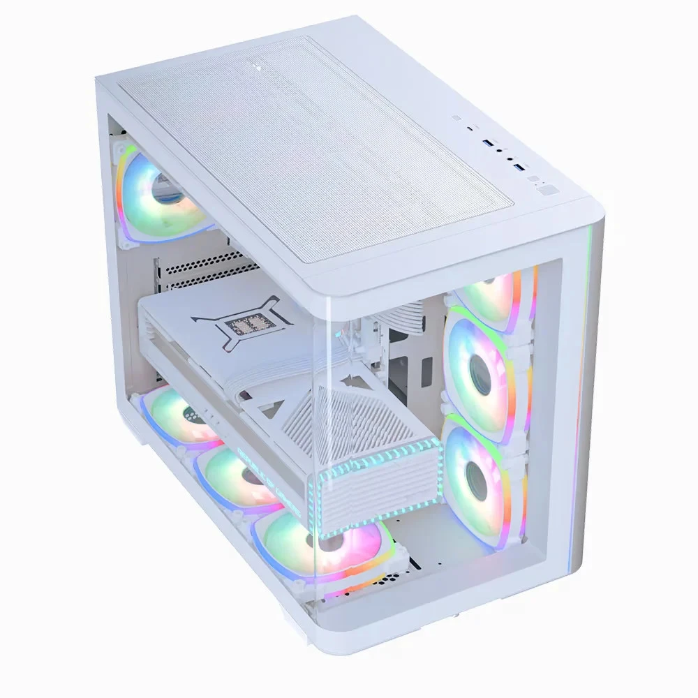 Корпус AeroCool P500C Evo, White — 2