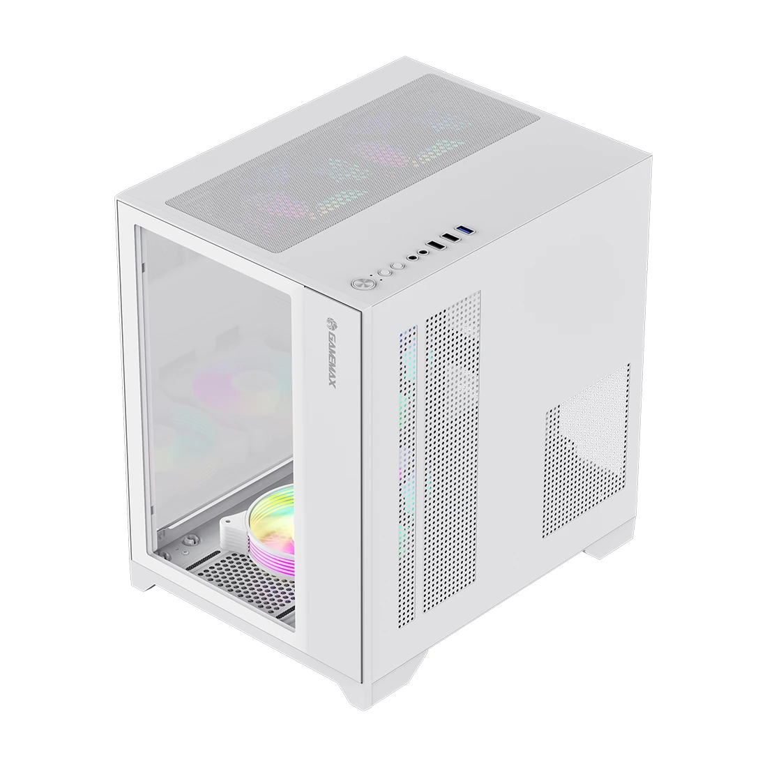 Корпус GameMax Infinity Mini WH, White — 3