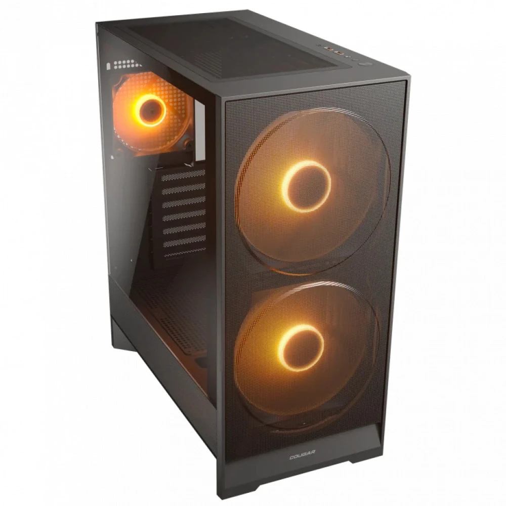 Корпус Cougar Airface 180, Black — 2