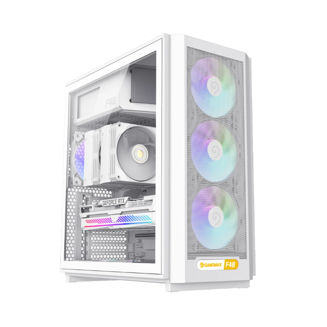 Корпус GameMax F46 WH, White