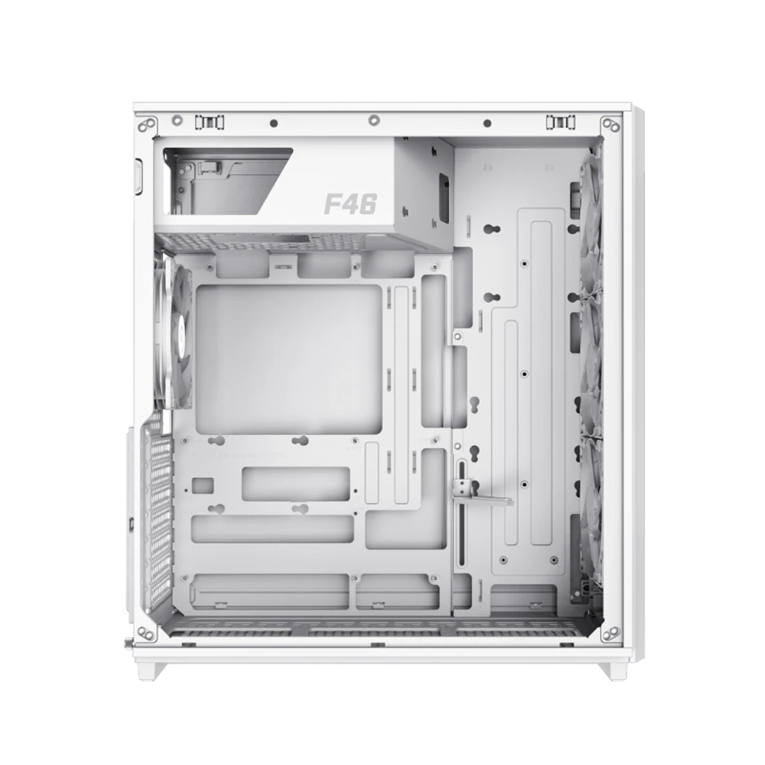 Корпус GameMax F46 WH, White — 3