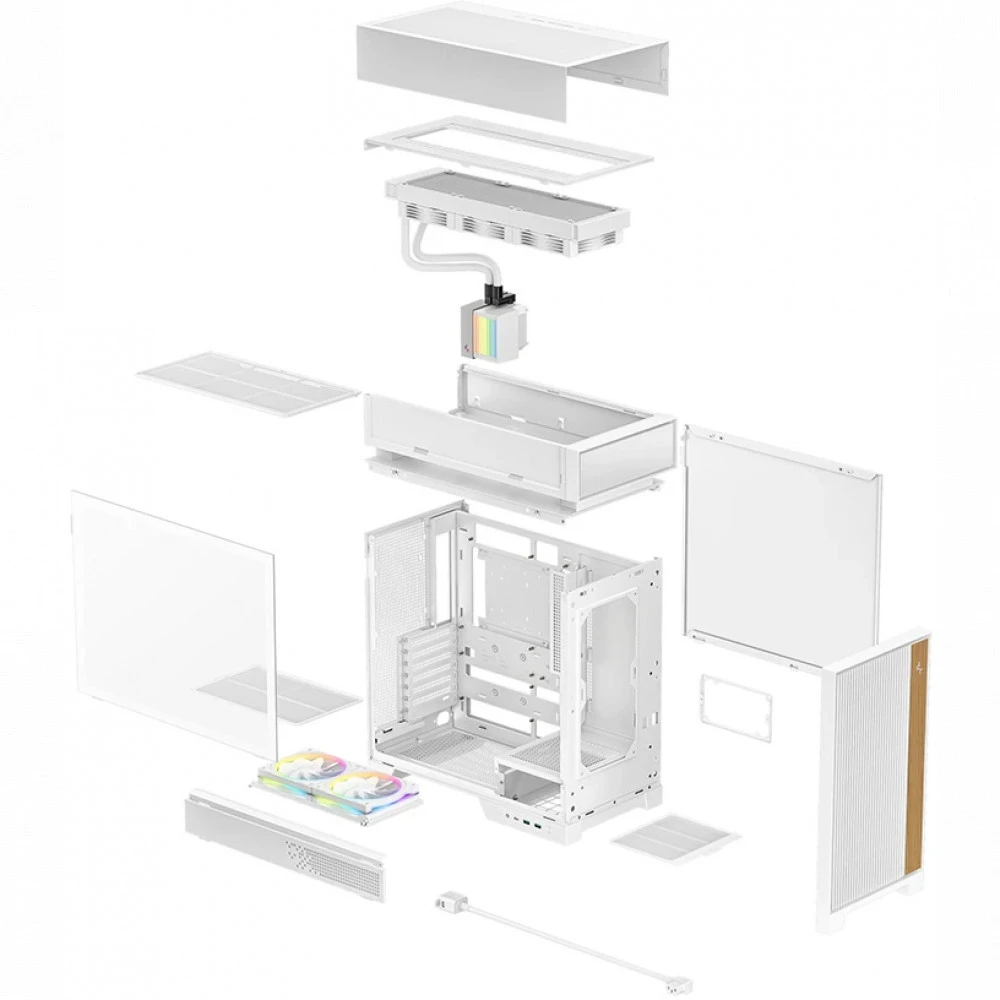 Корпус DeepCool CL6600, White — 5