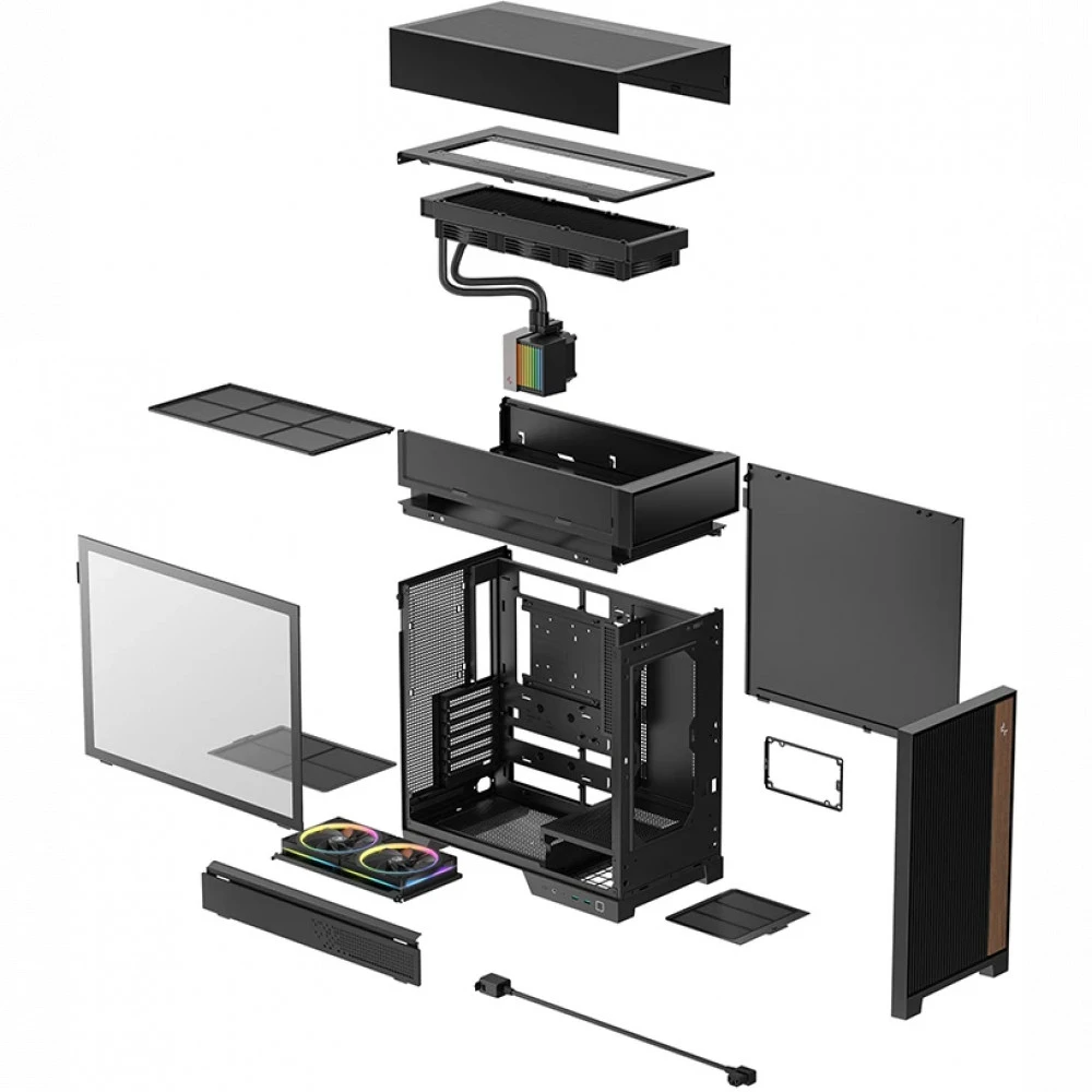 Корпус DeepCool CL6600, Black — 5