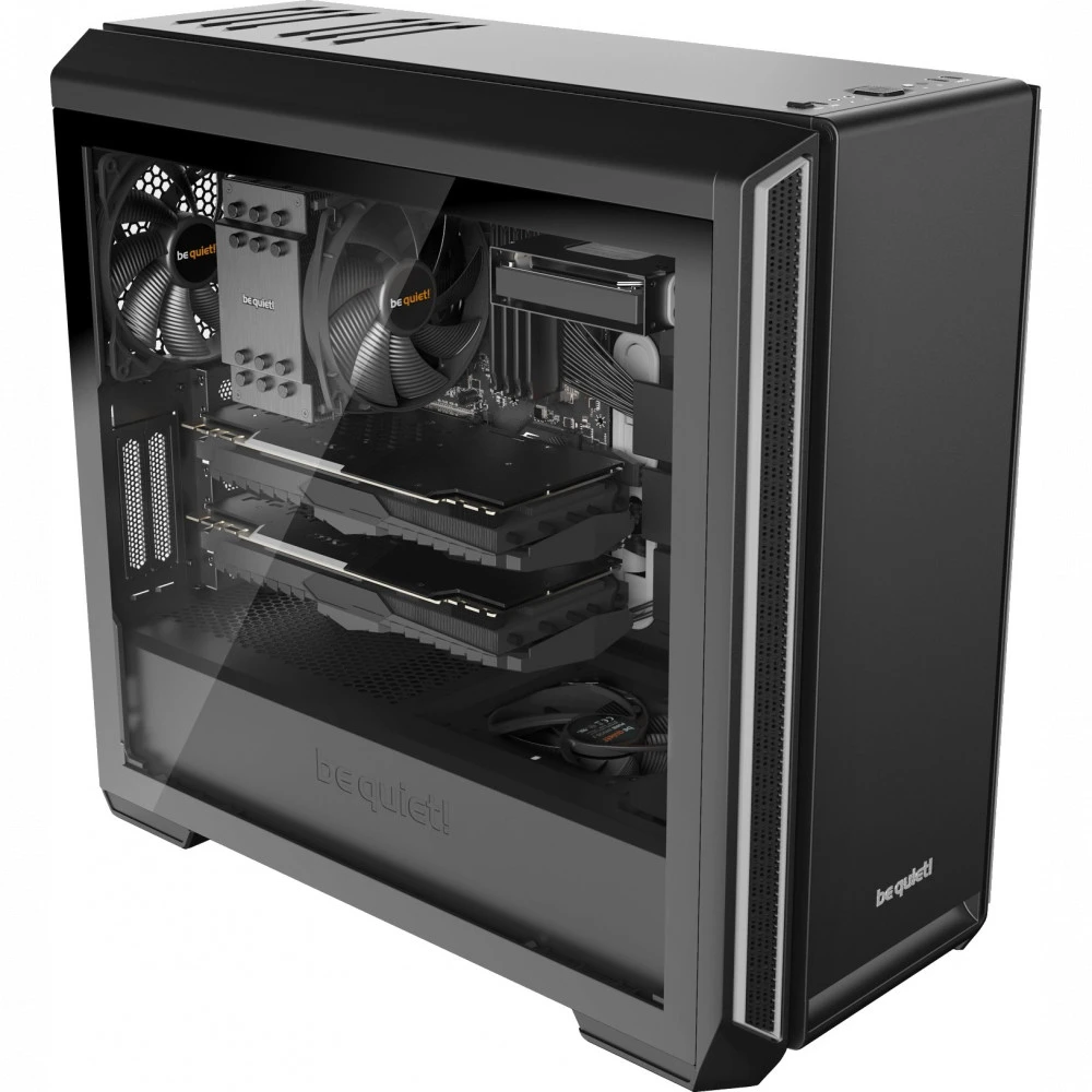 Корпус be quiet! Silent Base 601 Window, Mid Tower, E-ATX, Black-Silver — 2