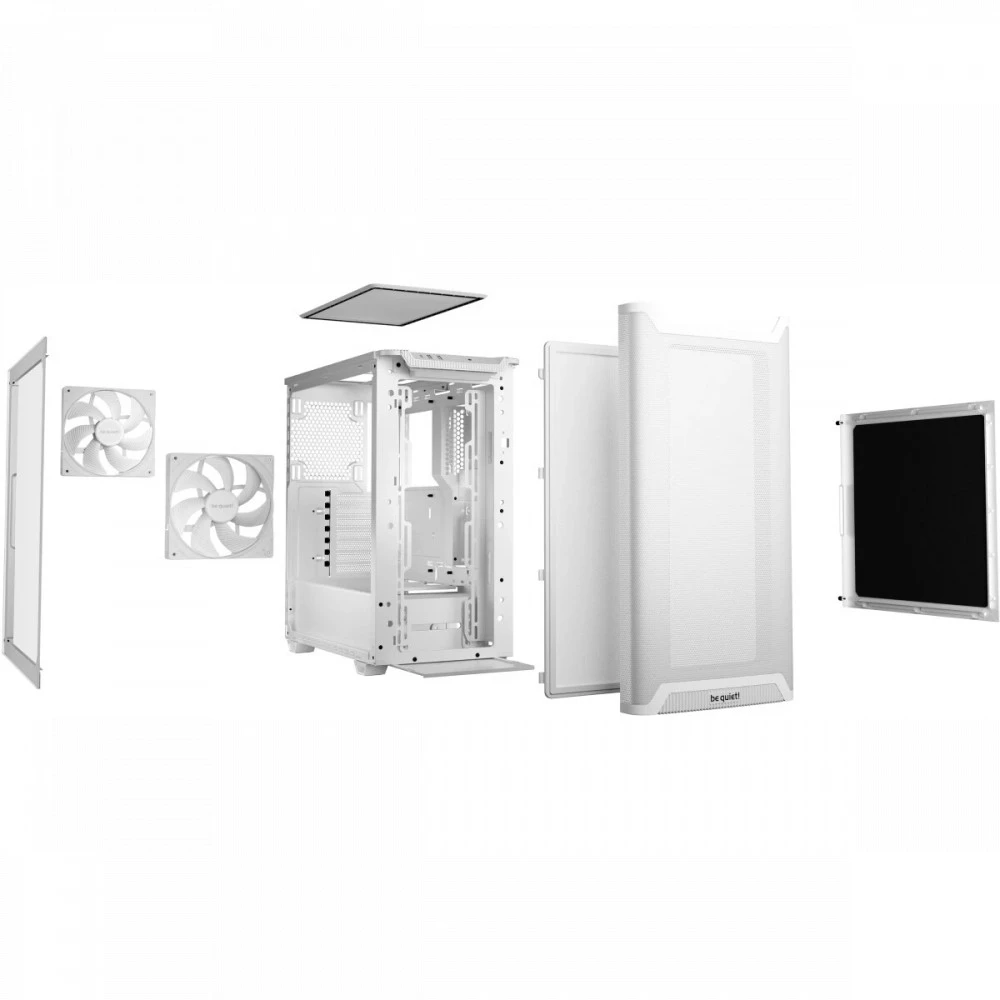 Корпус be quiet! Pure Base 501 Airflow Window, White — 3
