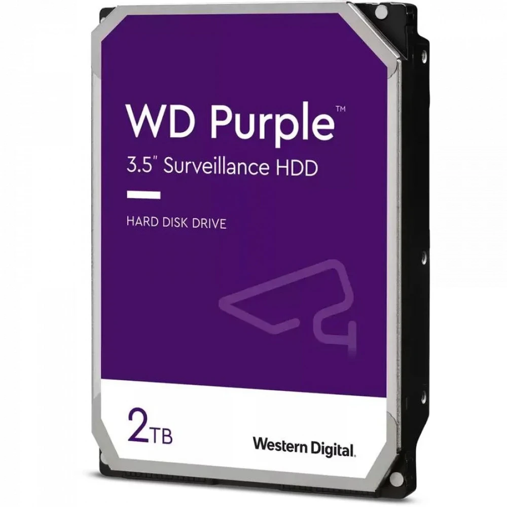 Жесткий диск WD Purple 2TB, видеонаблюдение — 2