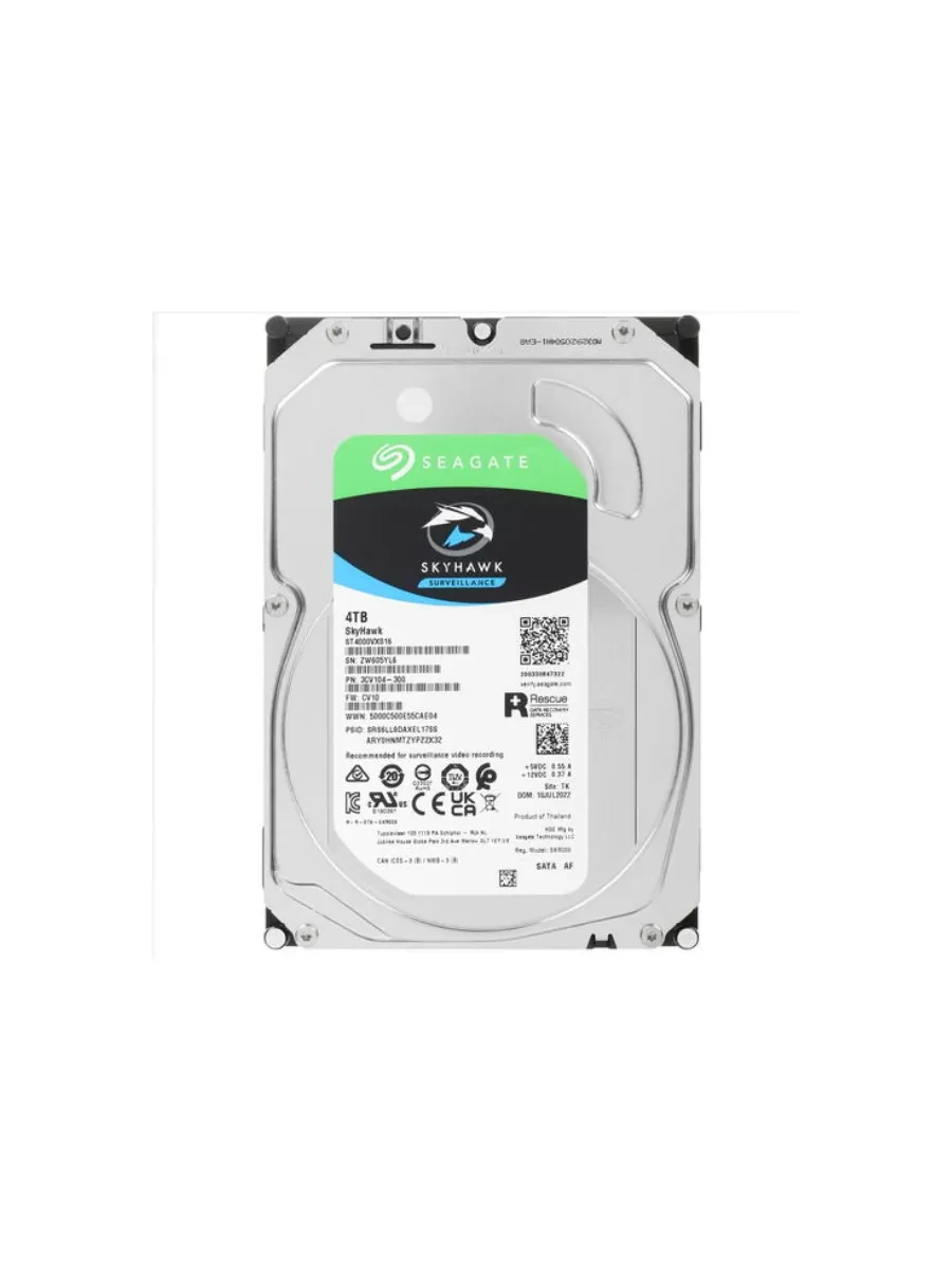 Жесткий диск Seagate SkyHawk Surveillance, 4TB, SATA 3