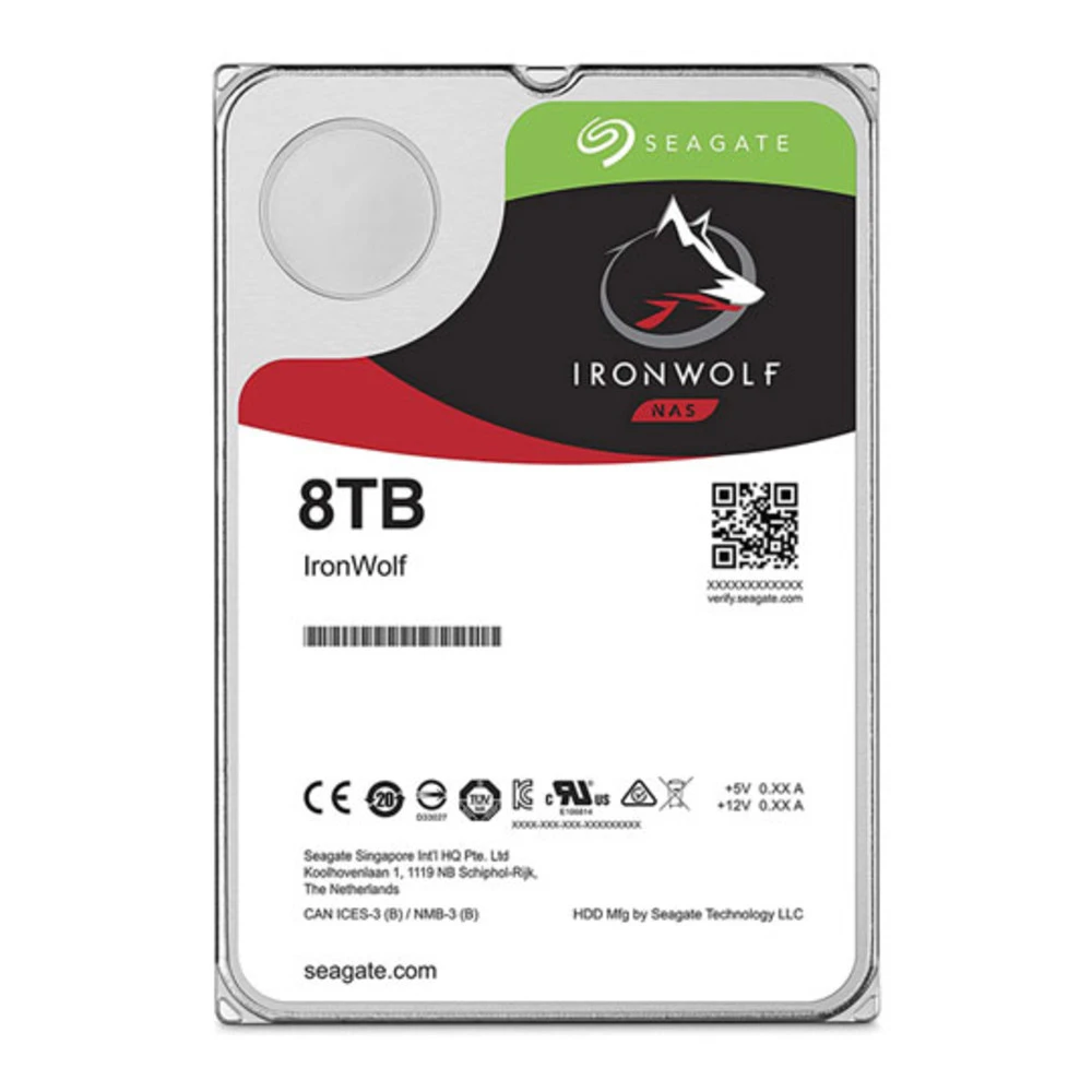 Жесткий диск Seagate IronWolf 8TB HDD 7200rpm 3.5" NAS — 3